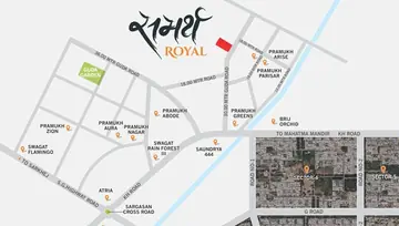 Location of Shreem Samarth Royal - Image 30814