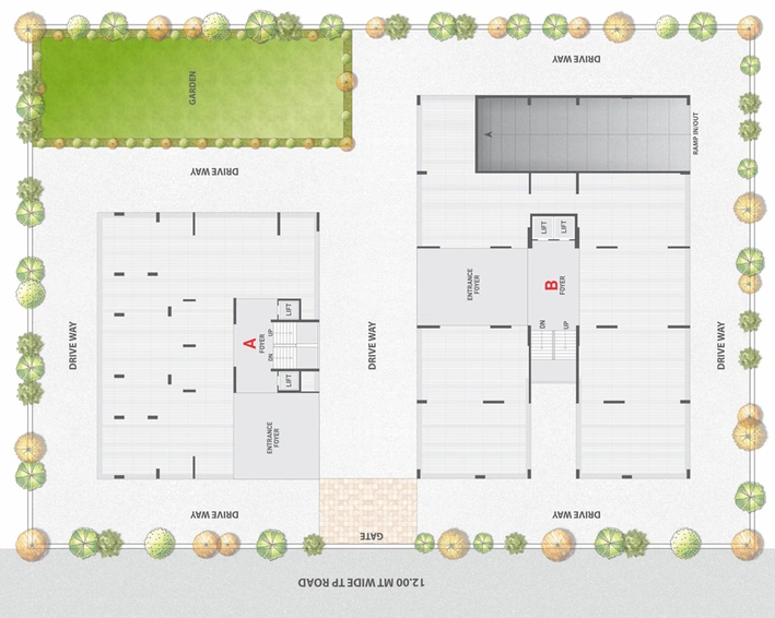 Master Plan of Shivansh Glorious in Koba, Gandhinagar - Image 30967