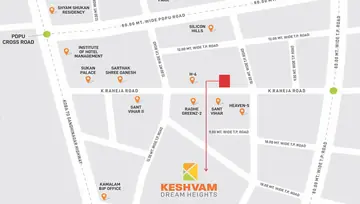 Location of Keshvam Dream Heights - Image 30989