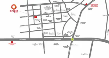 Location of Origin Heights - Image 31056