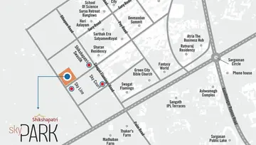 Location of Shikshapatri Sky Park - Image 31108