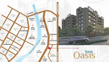 Location of Shree Balaji Oasis - Image 31161