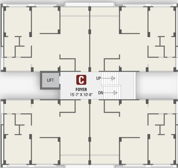 Floor Plan of Shree Nilay Avenue in Mansa, Gandhinagar - Image 88170