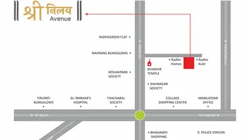 Location of Shree Nilay Avenue - Image 88169