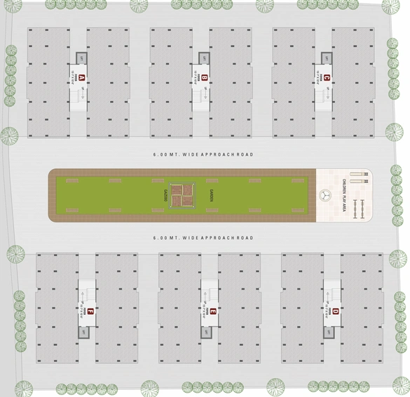 Master Plan of Shree Nilay Avenue in Mansa, Gandhinagar - Image 88171