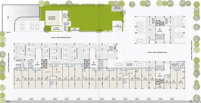 Master Plan of Labh Vardhan in Kudasan, Gandhinagar - Image 31402