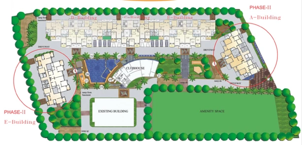 Master Plan of Kool Green Valley in Bavdhan, Pune - Image 15411