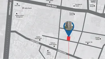 Location of Sparsh SkyLine - Image 31645