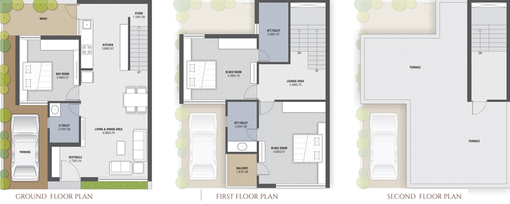 3 BHK House/Villa in Om Bungalows in Pethapur, Gandhinagar - Image 459729