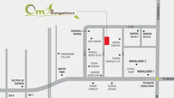 Location of Om Bungalows - Image 31724