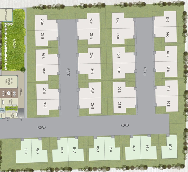 Master Plan of Shilp 33 in Kalali, Vadodara - Image 38861