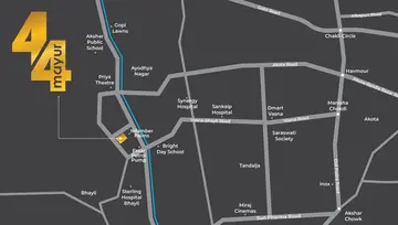 Location of Shree Mayur 44 - Image 39255