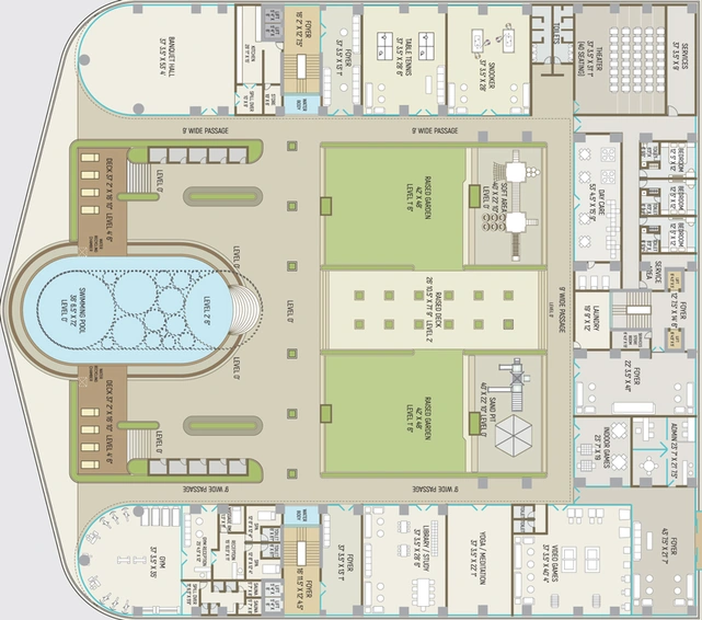 Master Plan of Sky The Emperor in Bhayli Road, Vadodara - Image 39509
