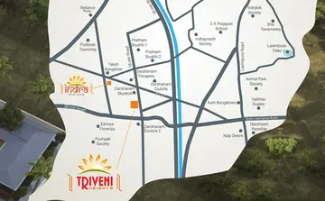 Location of Triveni Heights - Image 39540