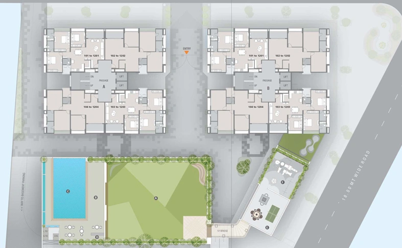 Master Plan of Forever Atmosphere in Gotri, Vadodara - Image 39560