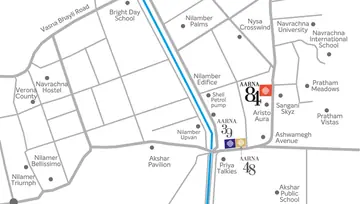 Location of Nandkishor Aarna 84 - Image 39572