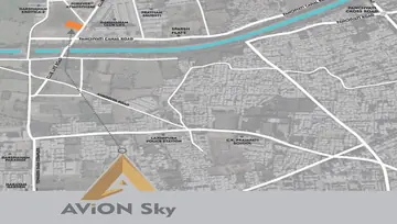 Location of Pavitra Avion Sky - Image 39987