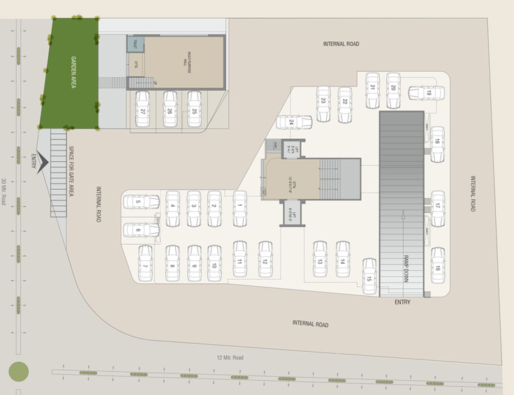 Master Plan of Shreeji Sharnam in Chhani, Vadodara - Image 40013