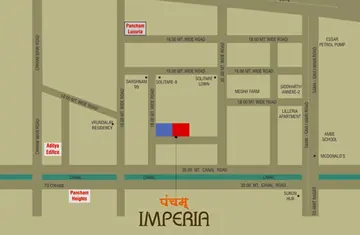 Location of Pancham Imperia - Image 101848