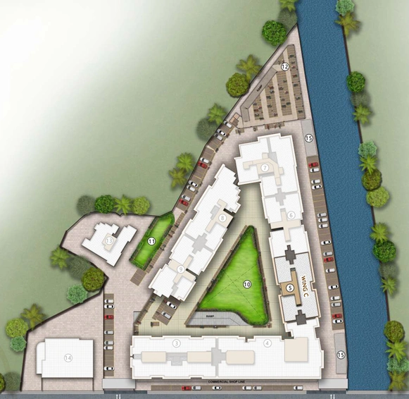 Master Plan of Ghanshyam Canary in Vasai West, Palghar - Image 21035
