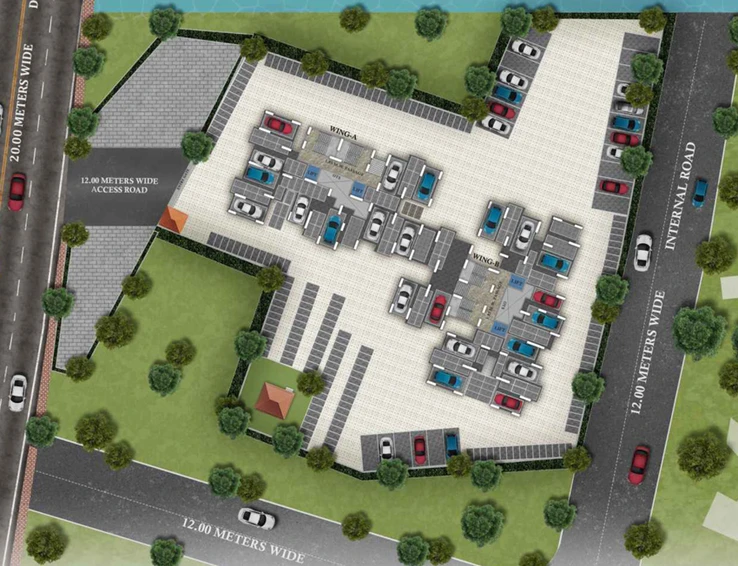 Master Plan of CD Gurudev in Virar West, Palghar - Image 21097