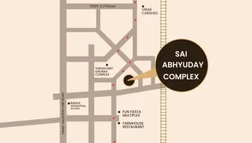 Location of Sai Abhyuday Complex - Image 21161