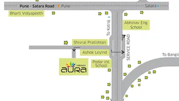 Location of Nirman Aura - Image 121389