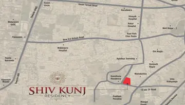 Location of Shiv Kunj Residency - Image 41600