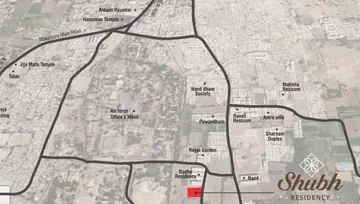 Location of Shubh Residency - Image 41713