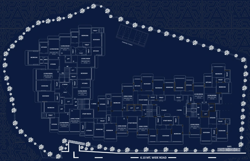 Master Plan of SS Medinee Niketan in Andheri East, Mumbai - Image 43493