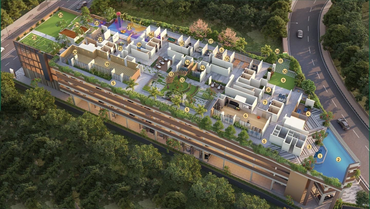 Master Plan of Arkade Aspire in Goregaon East, Mumbai - Image 90761