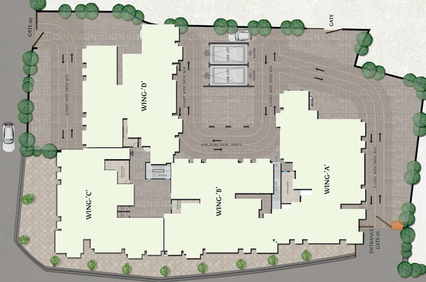 Master Plan of Crescent Nexus in Santacruz East, Mumbai - Image 90790
