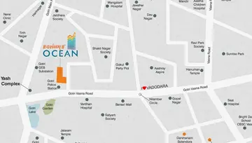 Location of Darshanam Ocean - Image 42092