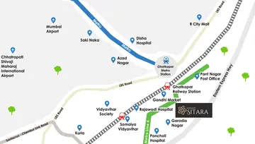 Location of Sadguru Sitara - Image 44018