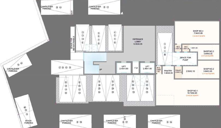 Master Plan of Shree Raj Laxmi in Borivali West, Mumbai - Image 44076