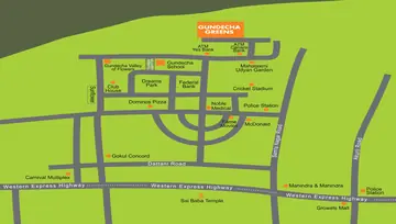 Location of Gundecha Greens - Image 44358
