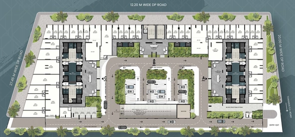 Master Plan of Roswalt Zaiden in Jogeshwari West, Mumbai - Image 44569