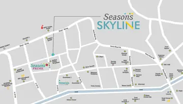 Location of Pride Seasons Skyline - Image 42376