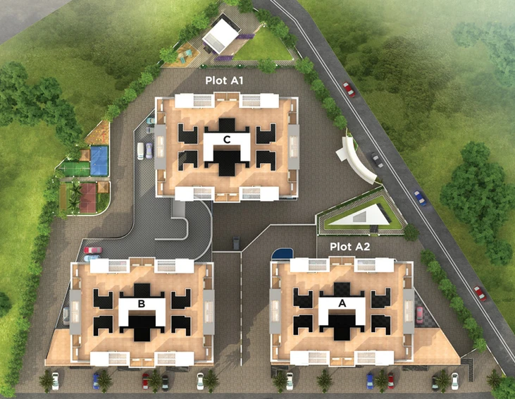 Master Plan of Sankla Avani in Mohammed Wadi, Pune - Image 15632