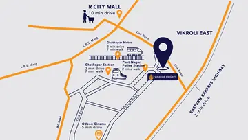 Location of Vinayak Heights - Image 44658