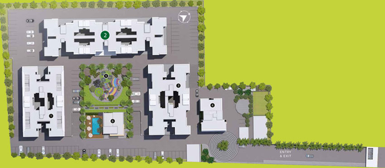 Master Plan of Achalare Spring Garden in Moshi, Pune - Image 1292