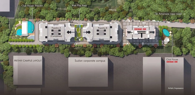 Master Plan of Prithvi Presidio in Hadapsar, Pune - Image 27204