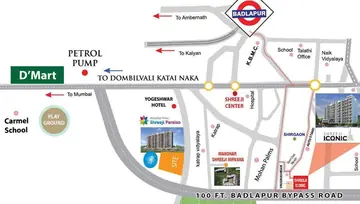 Location of Shreeji Iconic - Image 27672
