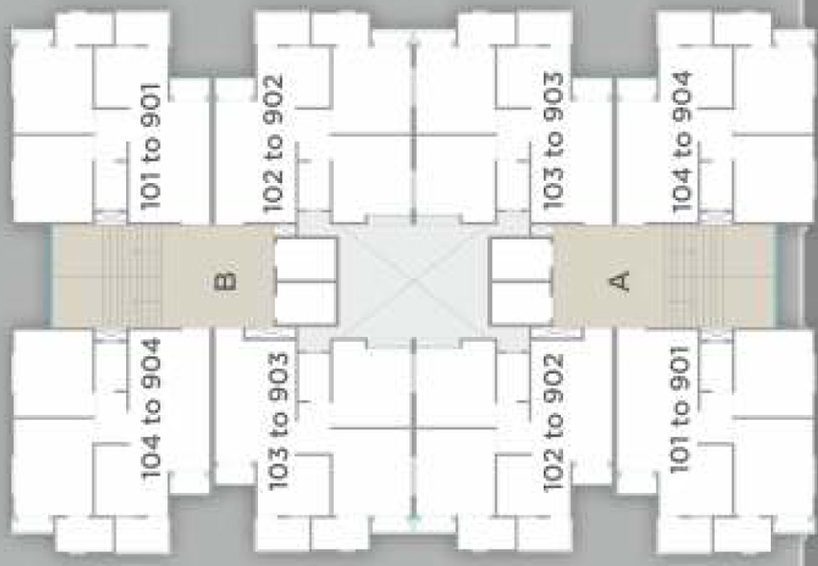 Floor Plan of Samruddhi Aanandam in Tarsali, Vadodara - Image 42534