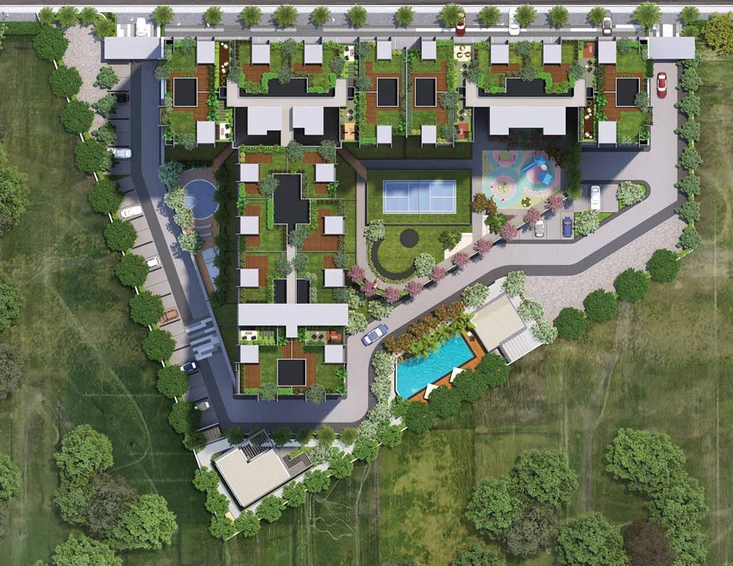 Master Plan of Ganga Avanta in Mundhwa, Pune - Image 27338