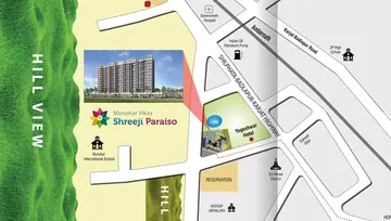 Location of Shreeji Paraiso - Image 27813