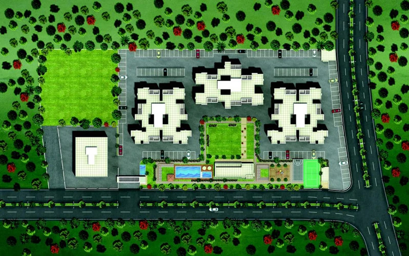 Master Plan of Gulmohar Primrose in Wagholi, Pune - Image 27322