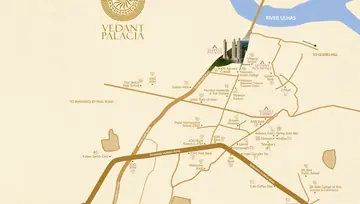 Location of Tharwani Vedant Palacia - Image 27858
