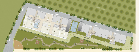 Master Plan of Neptune Greenwoods Aaranya in Vadiwadi, Vadodara - Image 42705