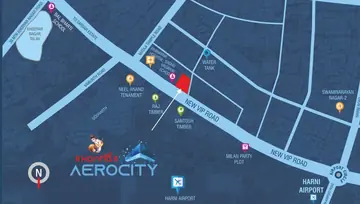 Location of Kanha Aerocity - Image 42810